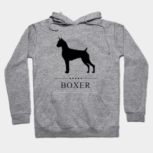 Boxer Black Silhouette Hoodie